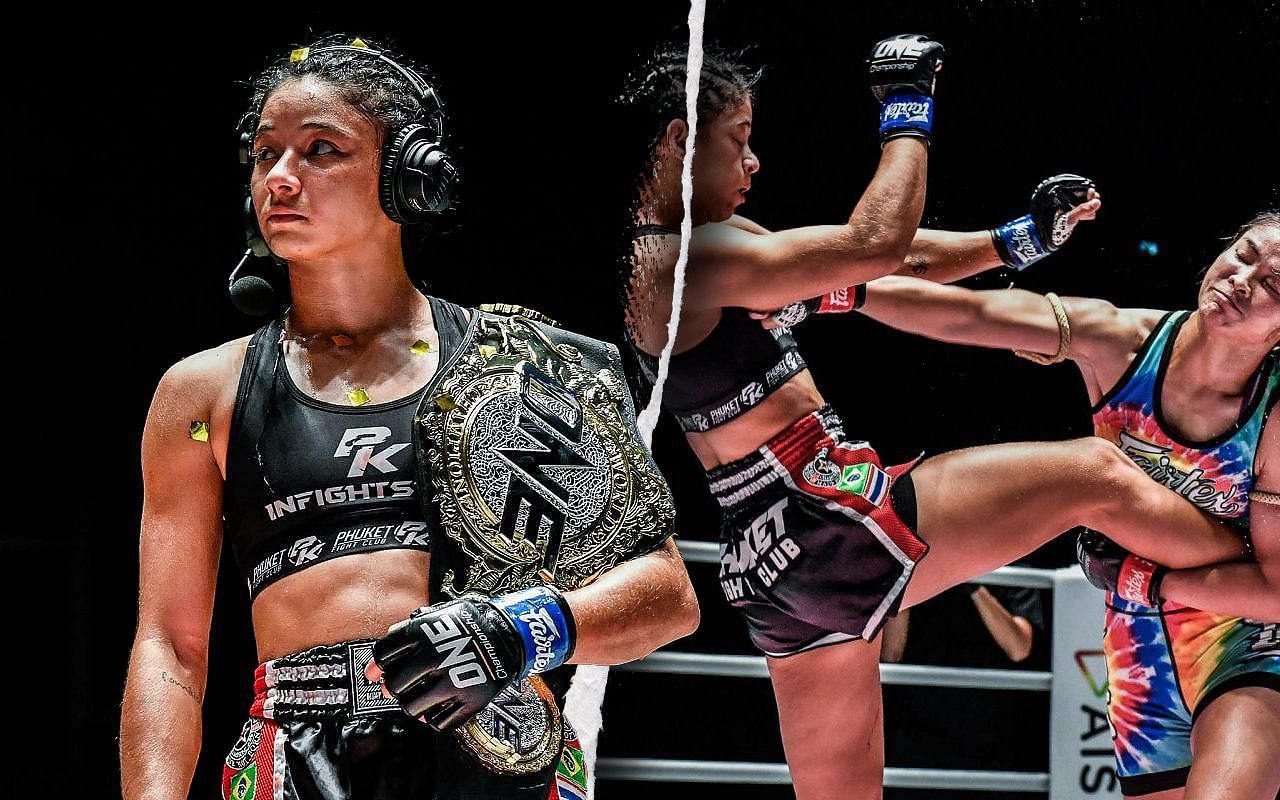 Allycia Hellen Rodrigues says her mom is her biggest inspiration to continue fighting after giving birth. | Photo by ONE Championship