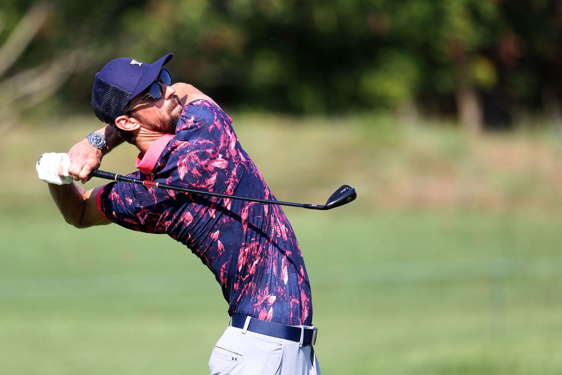 Michael Phelps at the BMW Championship