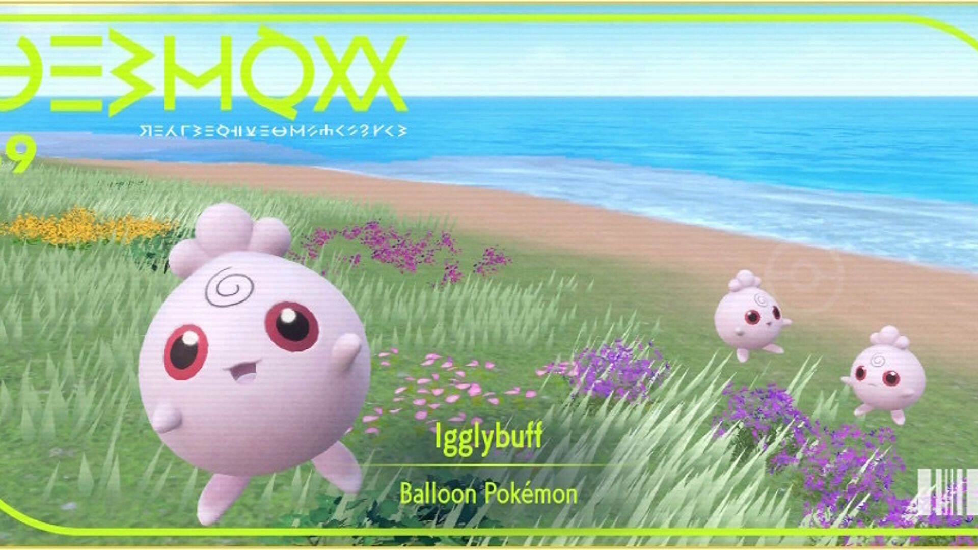 Igglybuff&#039;s official Pokedex artwork in Pokemon Scarlet and Violet (Image via The Pokemon Company)