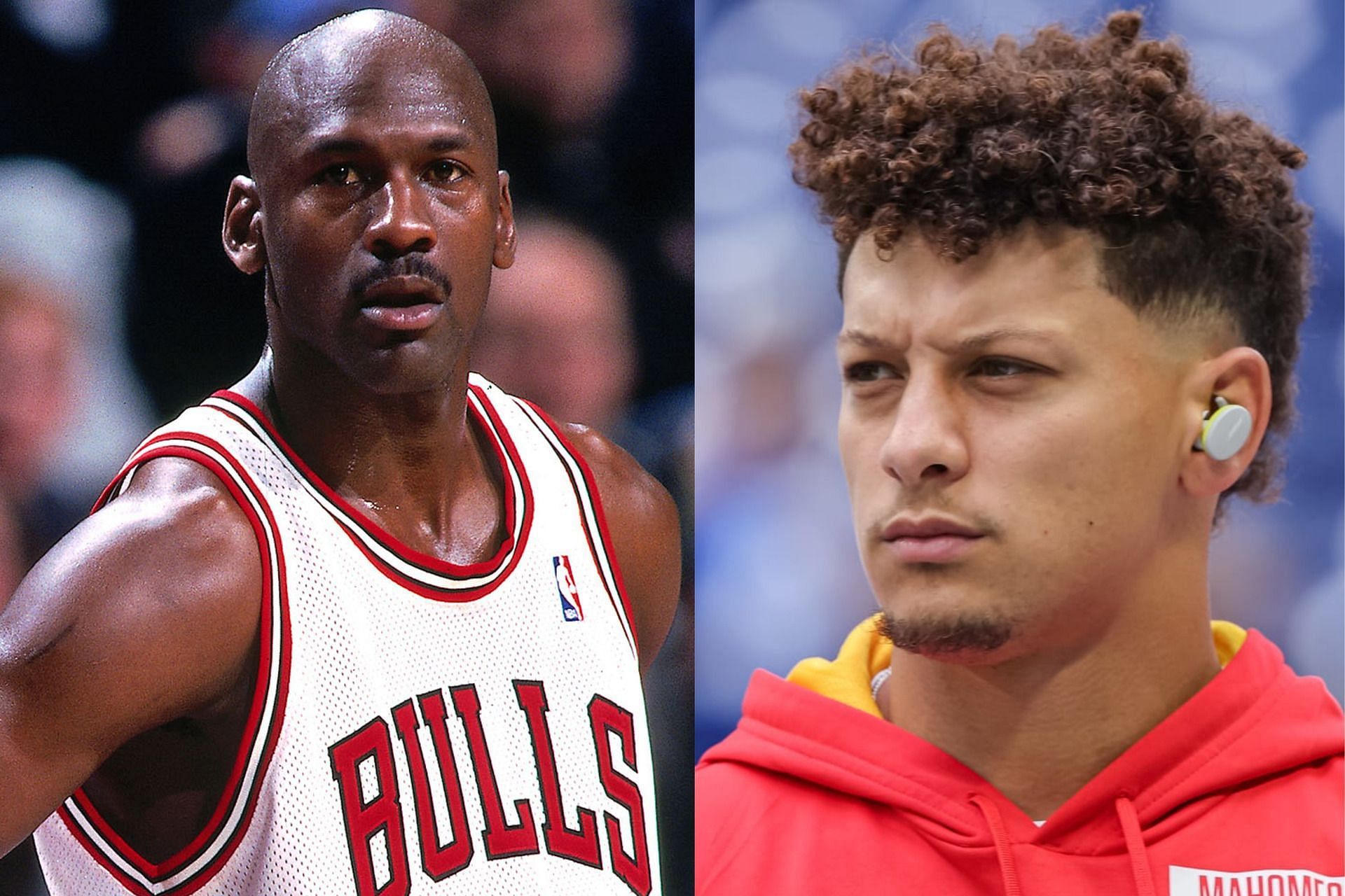 Michael Jordan and Patrick Mahomes