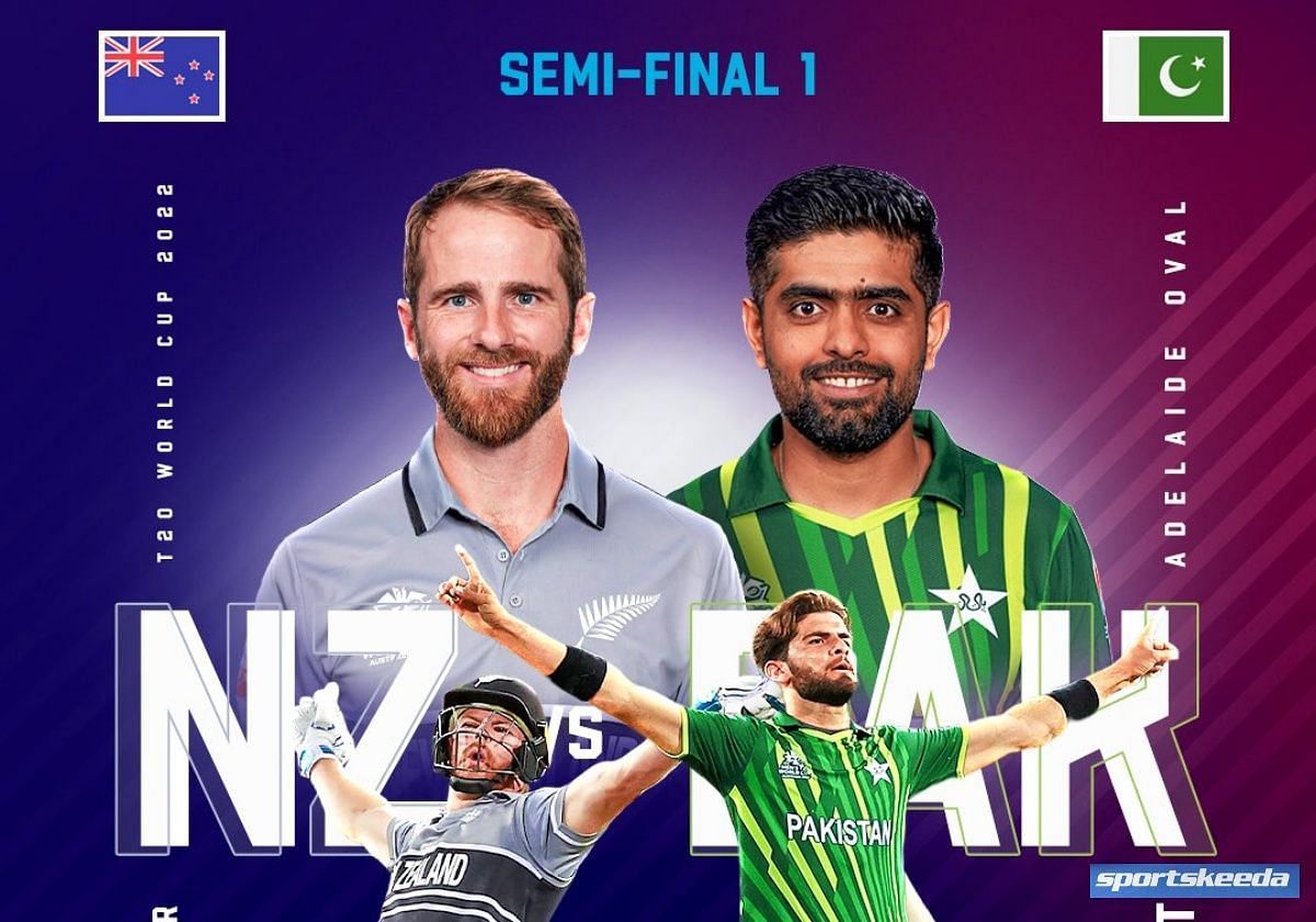New Zealand vs Pakistan, 1st semi-final T20 World Cup 2022 