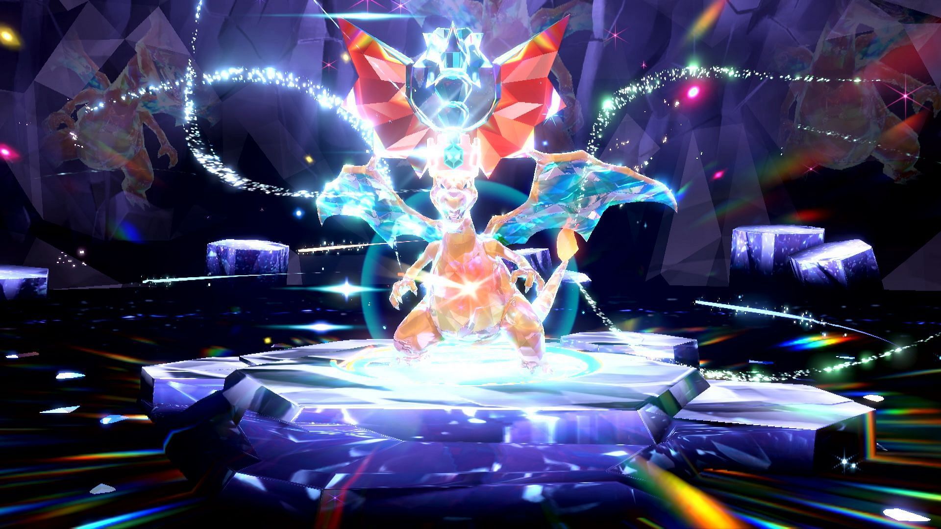 Tera Charizard as seen in battles (Image via Pokemon Scarlet and Violet)