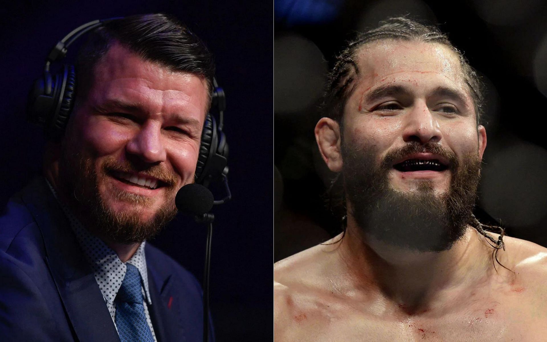 Michael Bisping (left) and Jorge Masvidal (right)