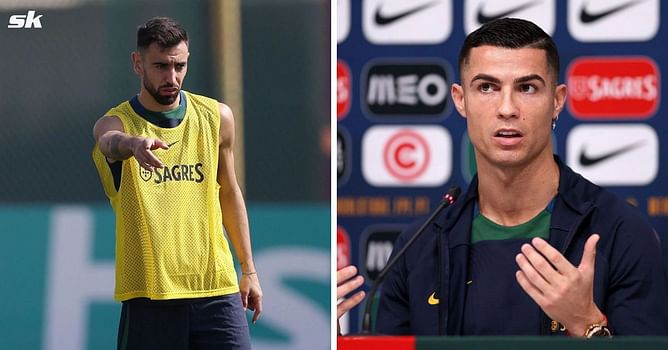 “Please, don’t ask players about me” – Cristiano Ronaldo breaks silence on rumors about frosty meeting with Bruno Fernandes ahead of FIFA World Cup
