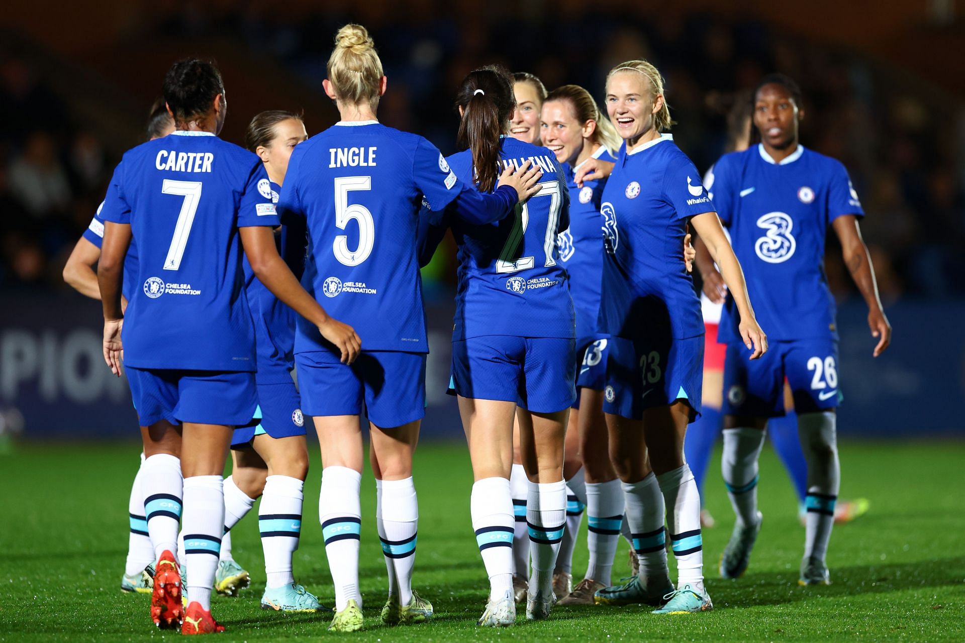Chelsea FC Women v K.F.F Vllaznia: Group A - UEFA Women