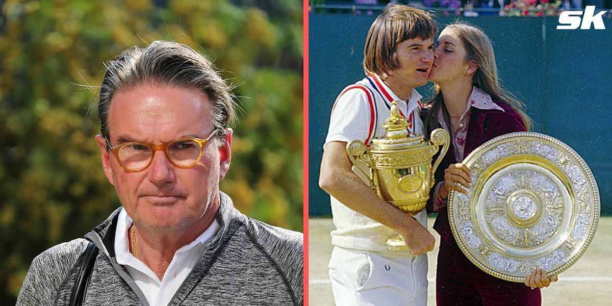 Jimmy Connors spoke about his first meeting with Chris Evert