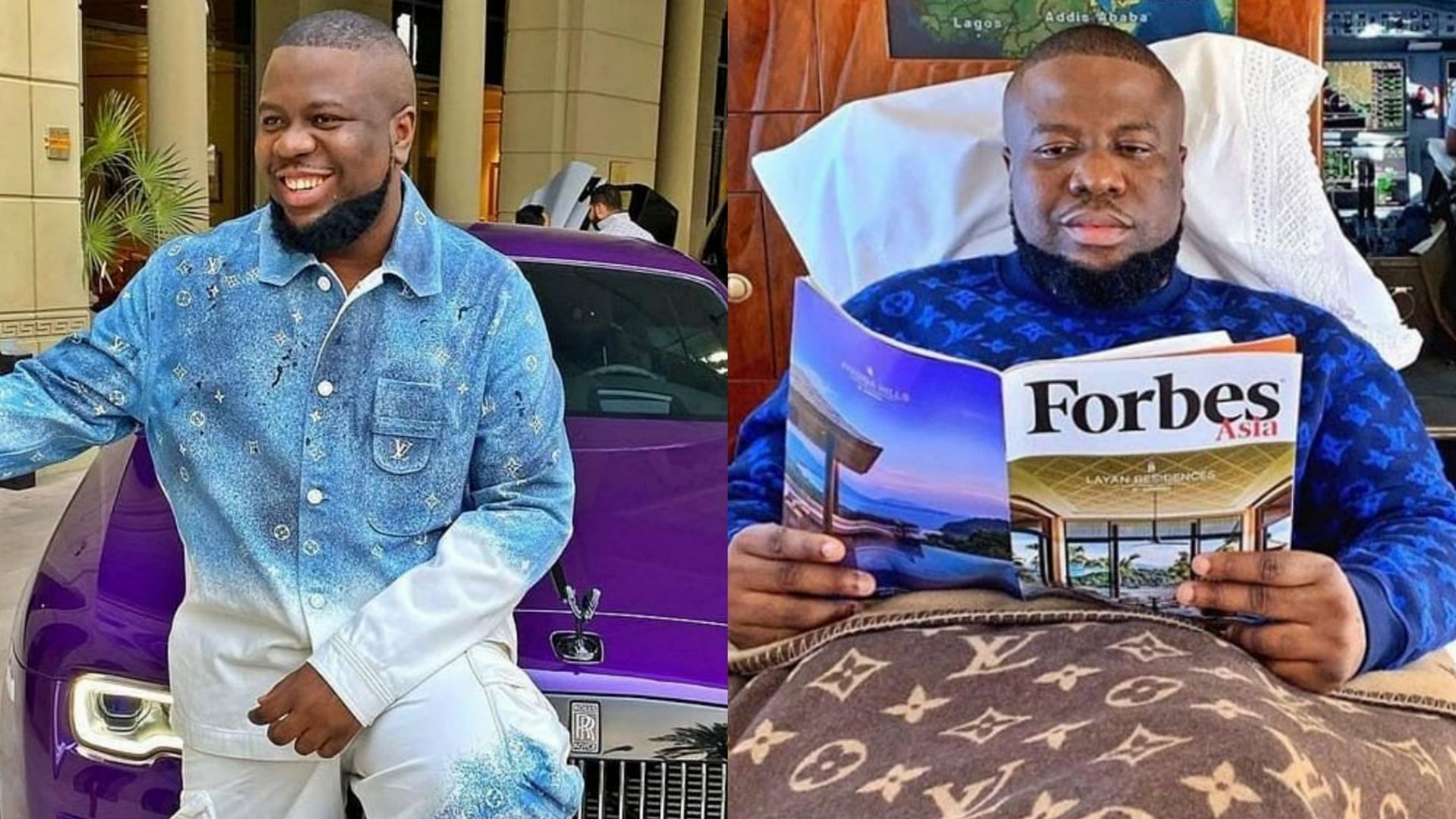 Influencer arrested for laundering multi million dollars (Image via ray.hushpuppi86/Instagram)