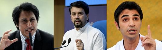 “If one says vanilla, the other would say chocolate” - Salman Butt takes a light-hearted dig at Ramiz Raja and Anurag Thakur over their war of words