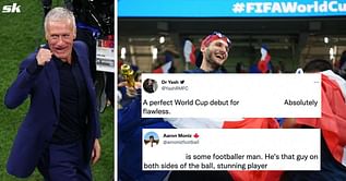 "He can do it all" "Stunning player" - France fans laud 22-year-old's 'flawless' display in 4-1 2022 FIFA World Cup thrashing of Australia