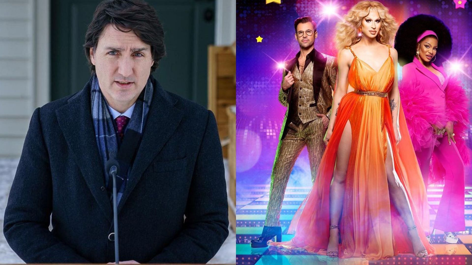 PM Justin Trudeau to appear on Canada&rsquo;s Drag Race: Canada Vs. the World 2022 (image via @justinpjtrudeau and @canadasdragrace/Instagram)