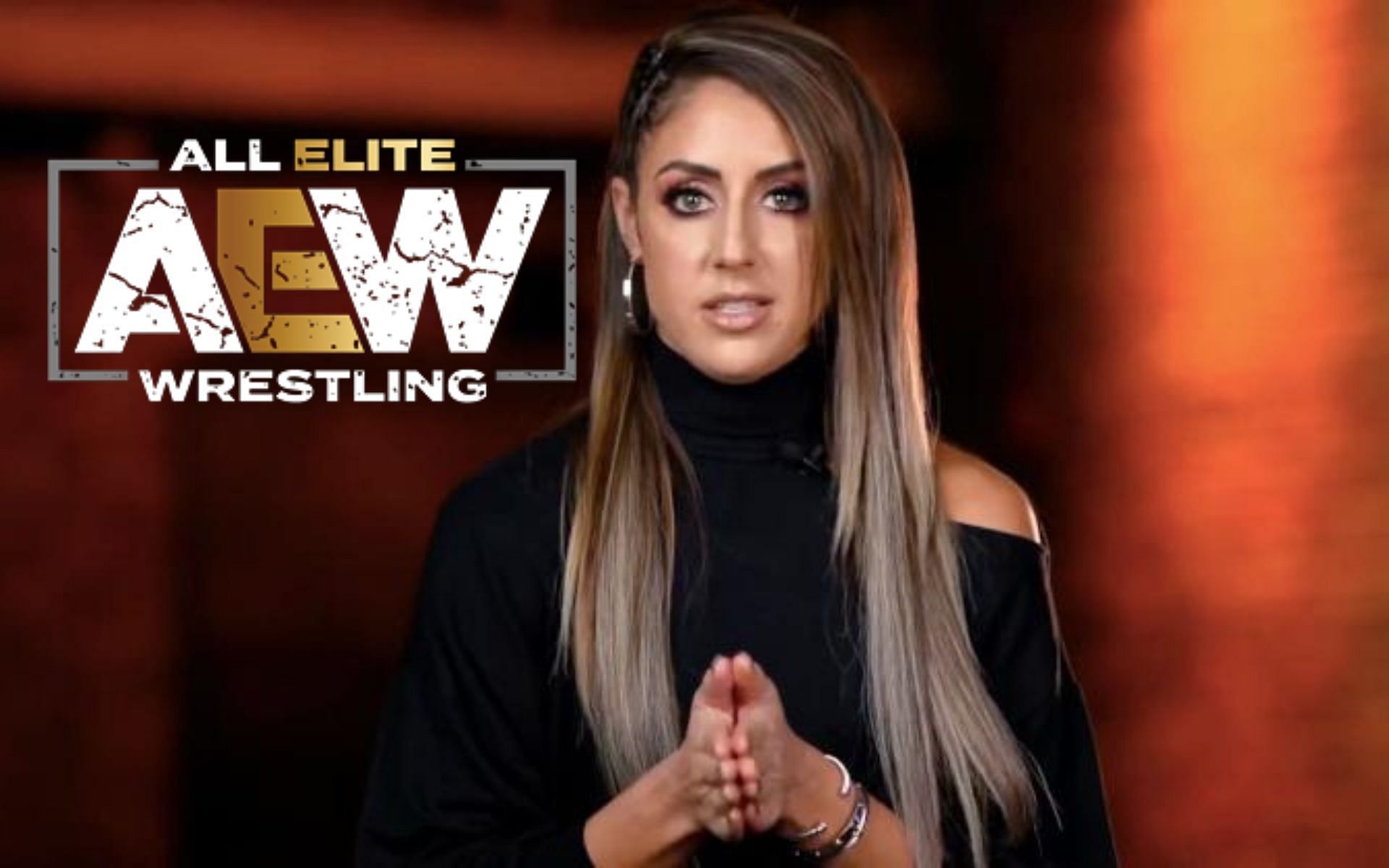 Britt Baker is currently aligned with Jamie Hayter and Rebel