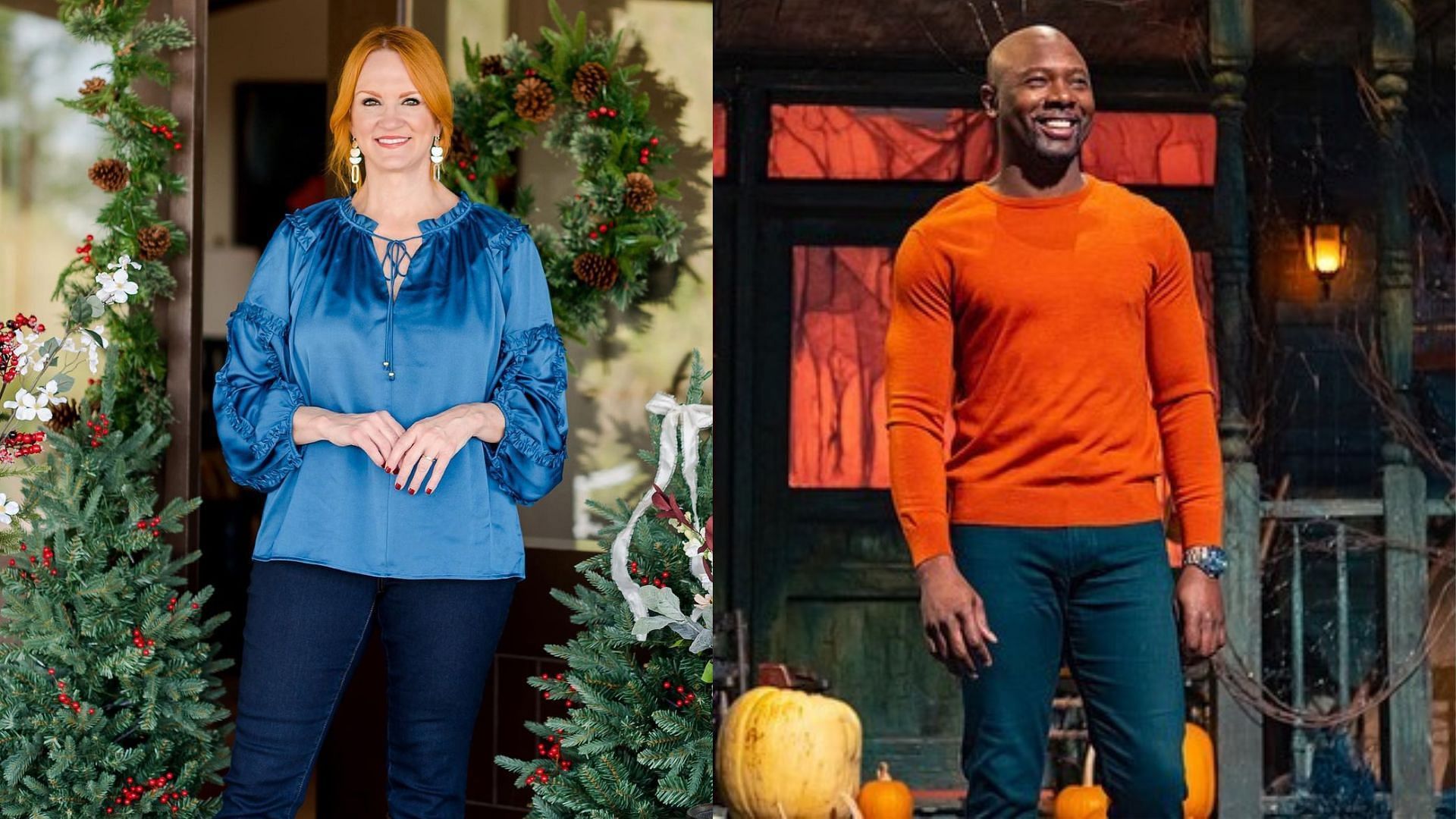 Ree Drummond and Eddie Jackson serve as co-hosts for Christmas Cookie Challenge