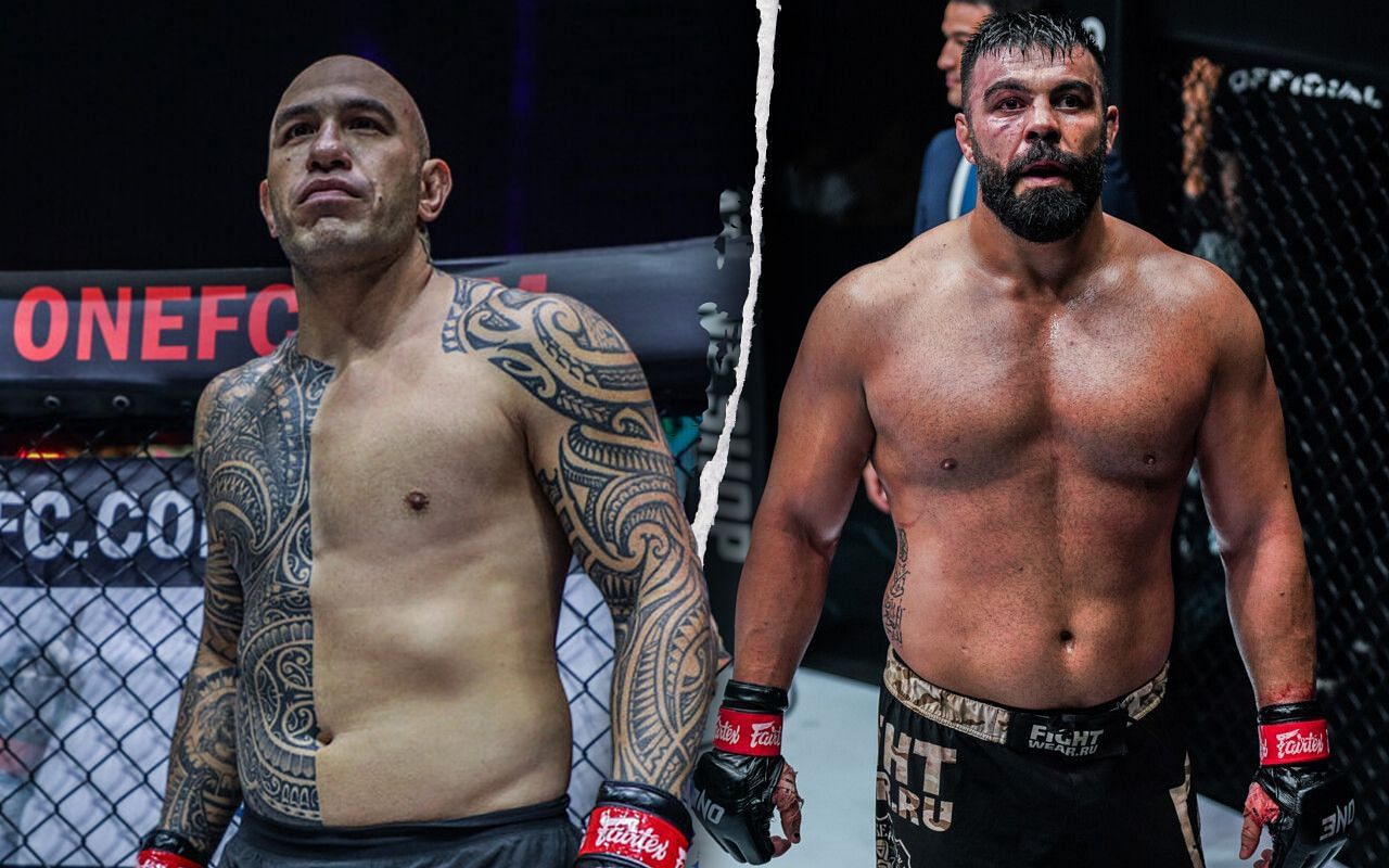 Brandon Vera and Amir Aliakbari [Photo Credits: ONE Championship]