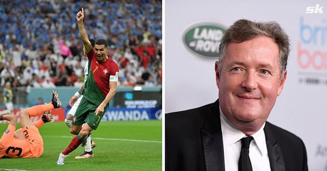 Cristiano Ronaldo texted Piers Morgan from dressing room to claim he touched the ball for Portugal's first goal - Alexi Lalas