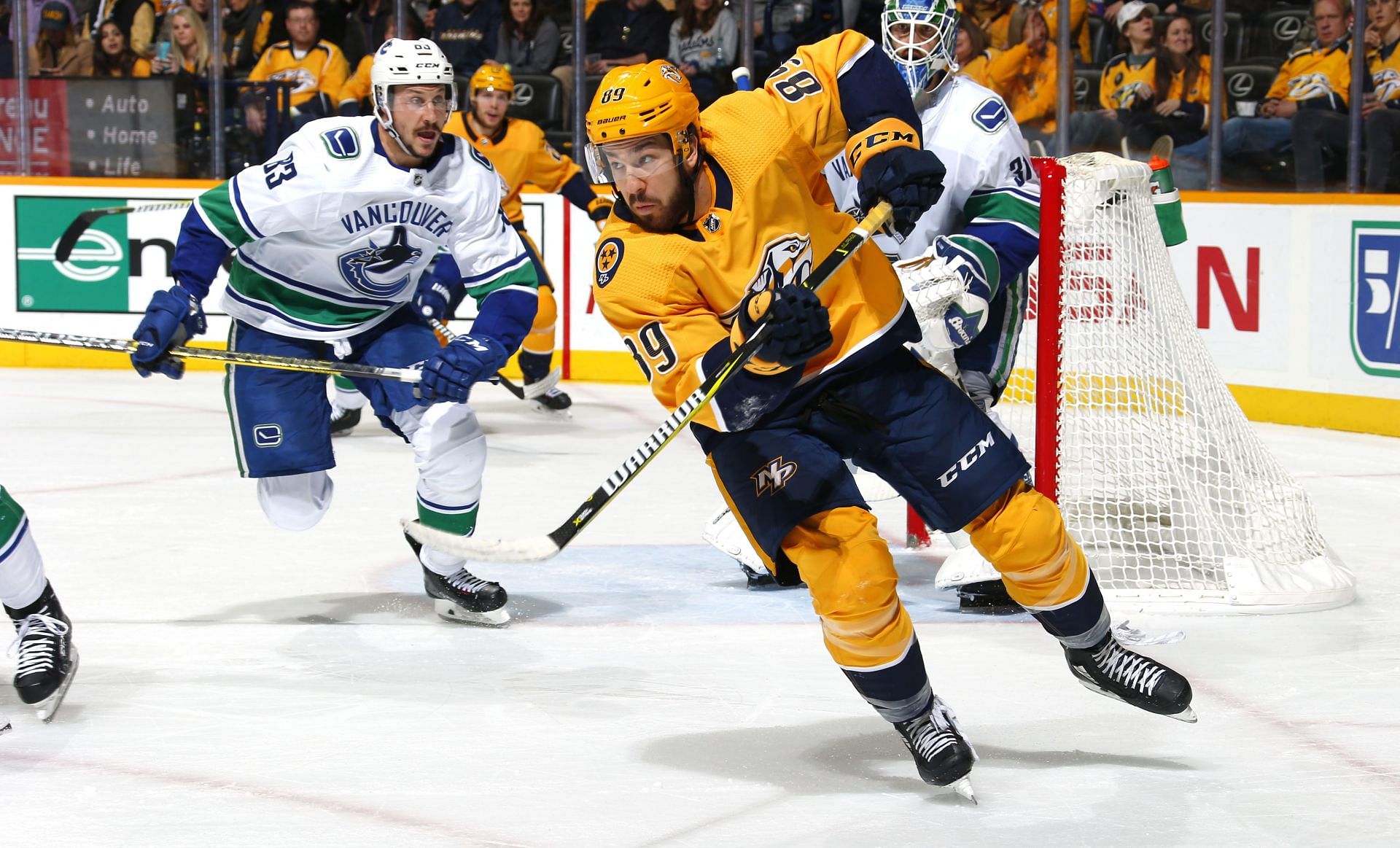 Vancouver Canucks v Nashville Predators