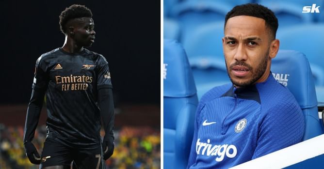 Arsenal star Bukayo Saka and Chelsea forward Aubameyang saddened by £50 million man's Instagram update