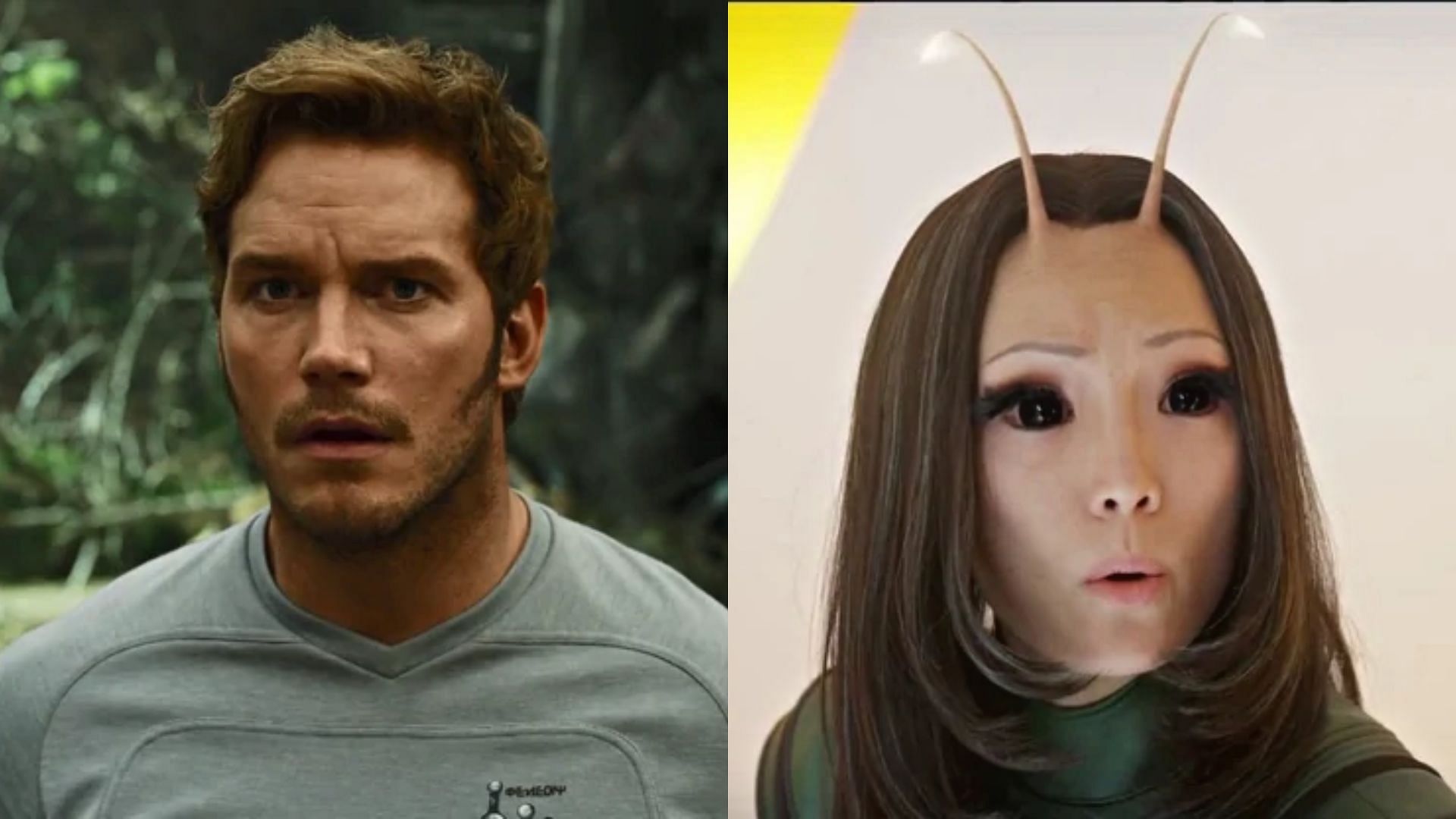 Star Lord and Mantis in Guardians of the Galaxy Vol. 2 (Images via Marvel Studios)