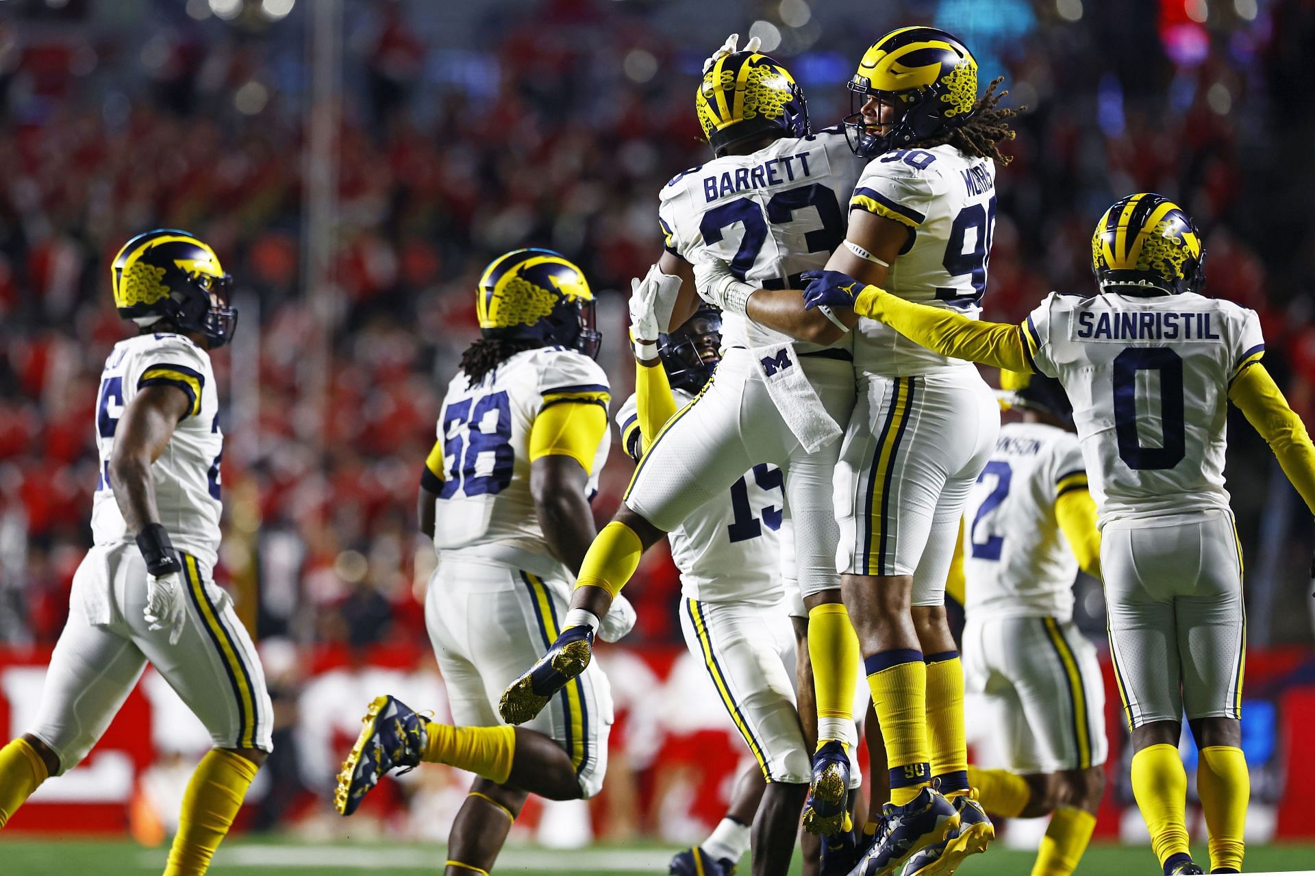 Michigan Football news Which Michigan player got jumped?