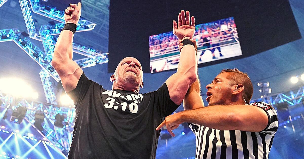 Buoyed by his success at WrestleMania 38, Steve Austin could lace up his wrestling boots again.