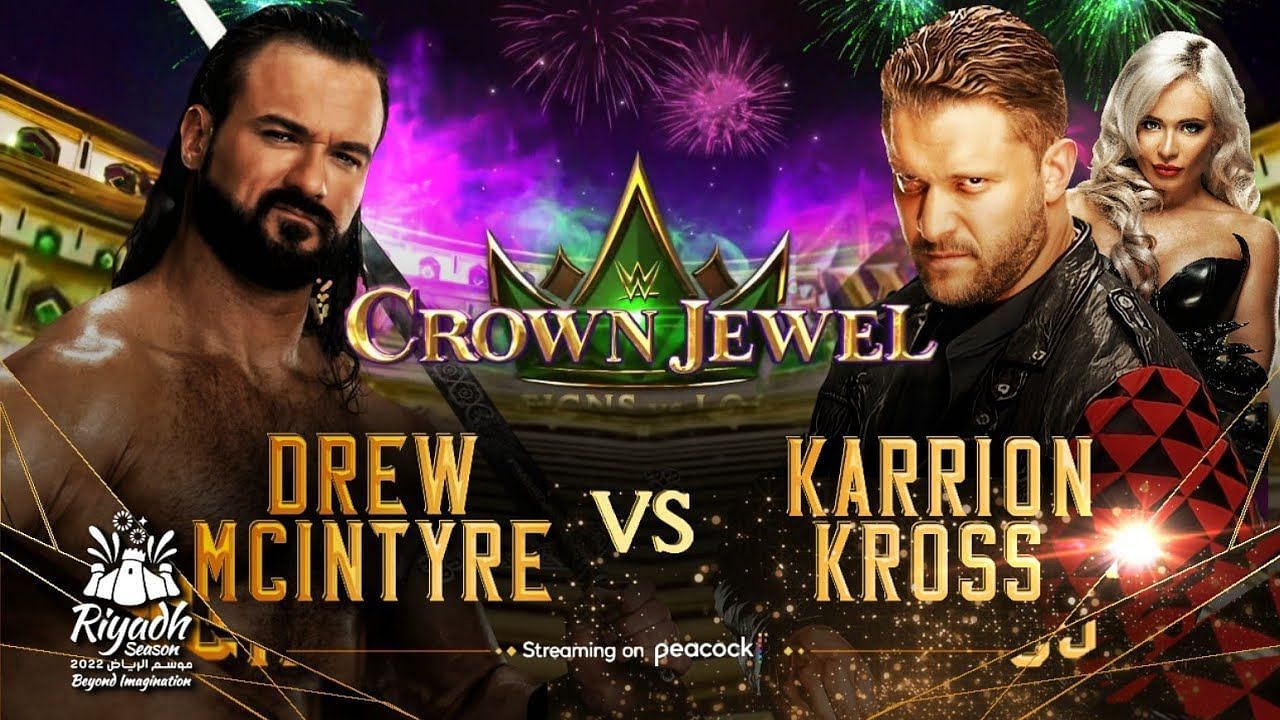 Karrion Kross will face Drew McIntyre at WWE Crown Jewel