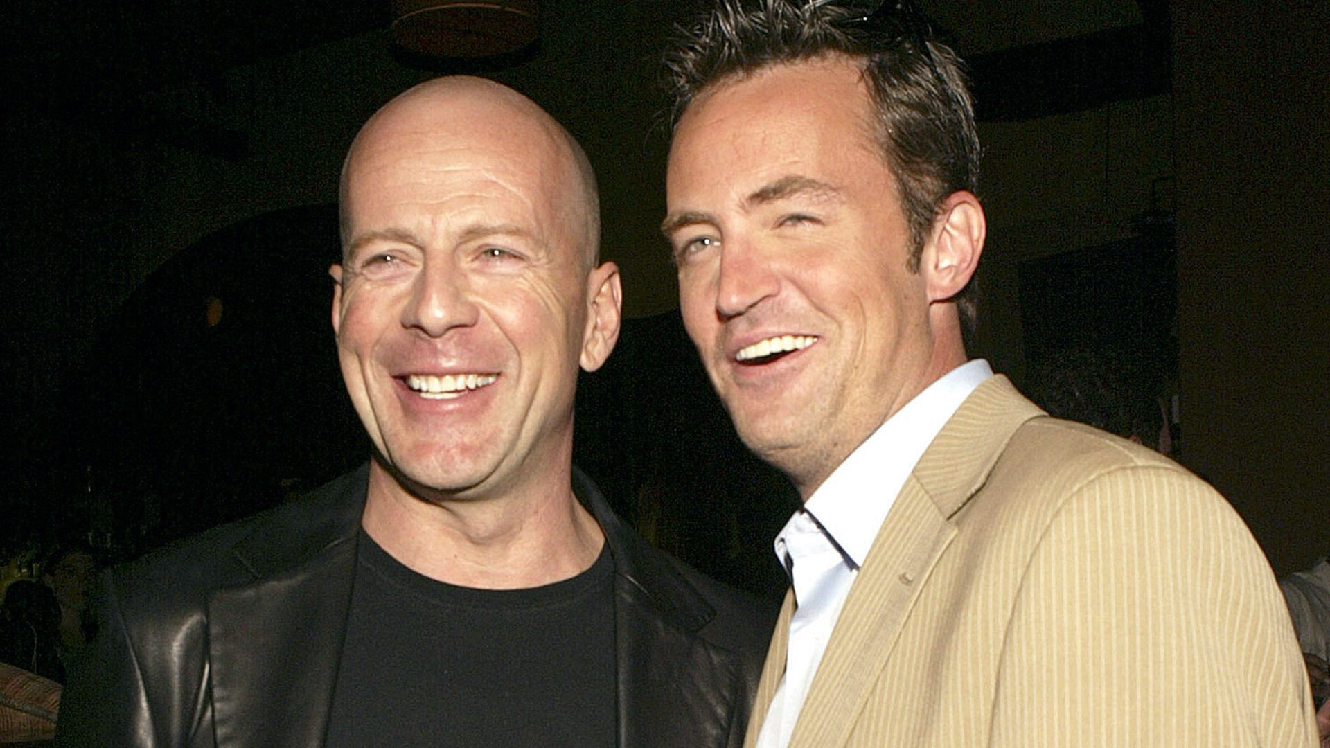 Bruce Willis and Perry (Image via Twitter)