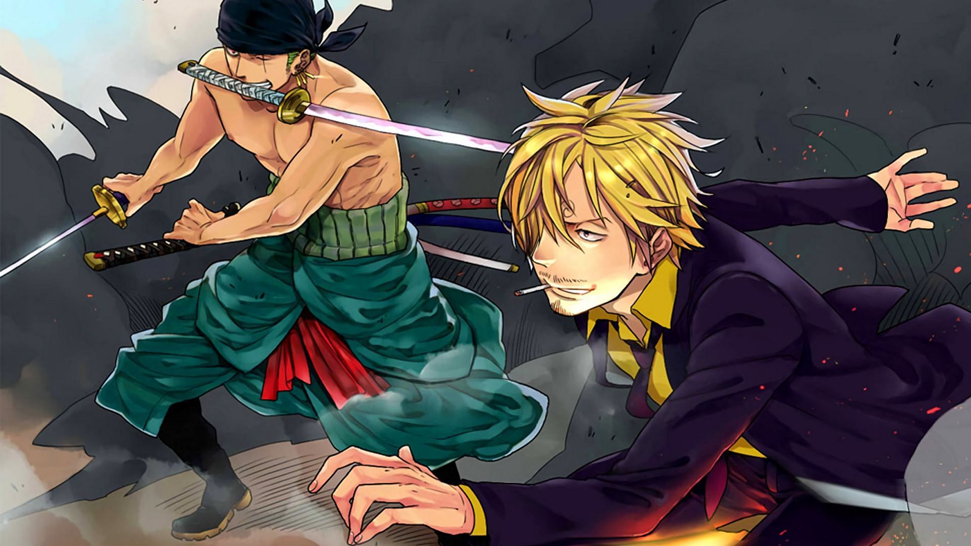 Sanji vs Zoro