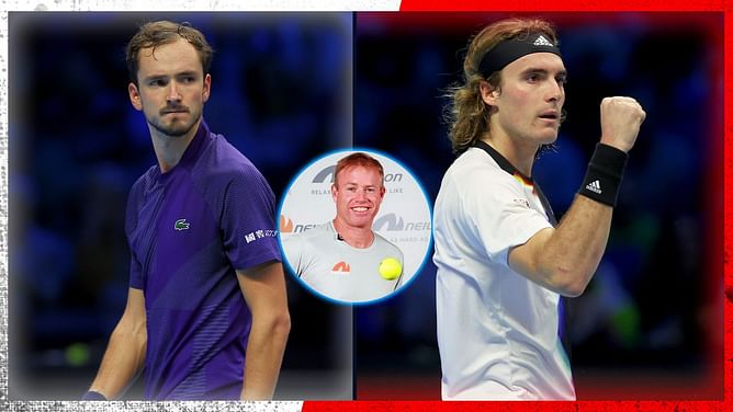 "I want it messy, I want it emotional, I want it to mean so much your heart rate max's out" - Mark Petchey on epic ATP Finals clash between Daniil Medvedev and Stefanos Tsitsipas