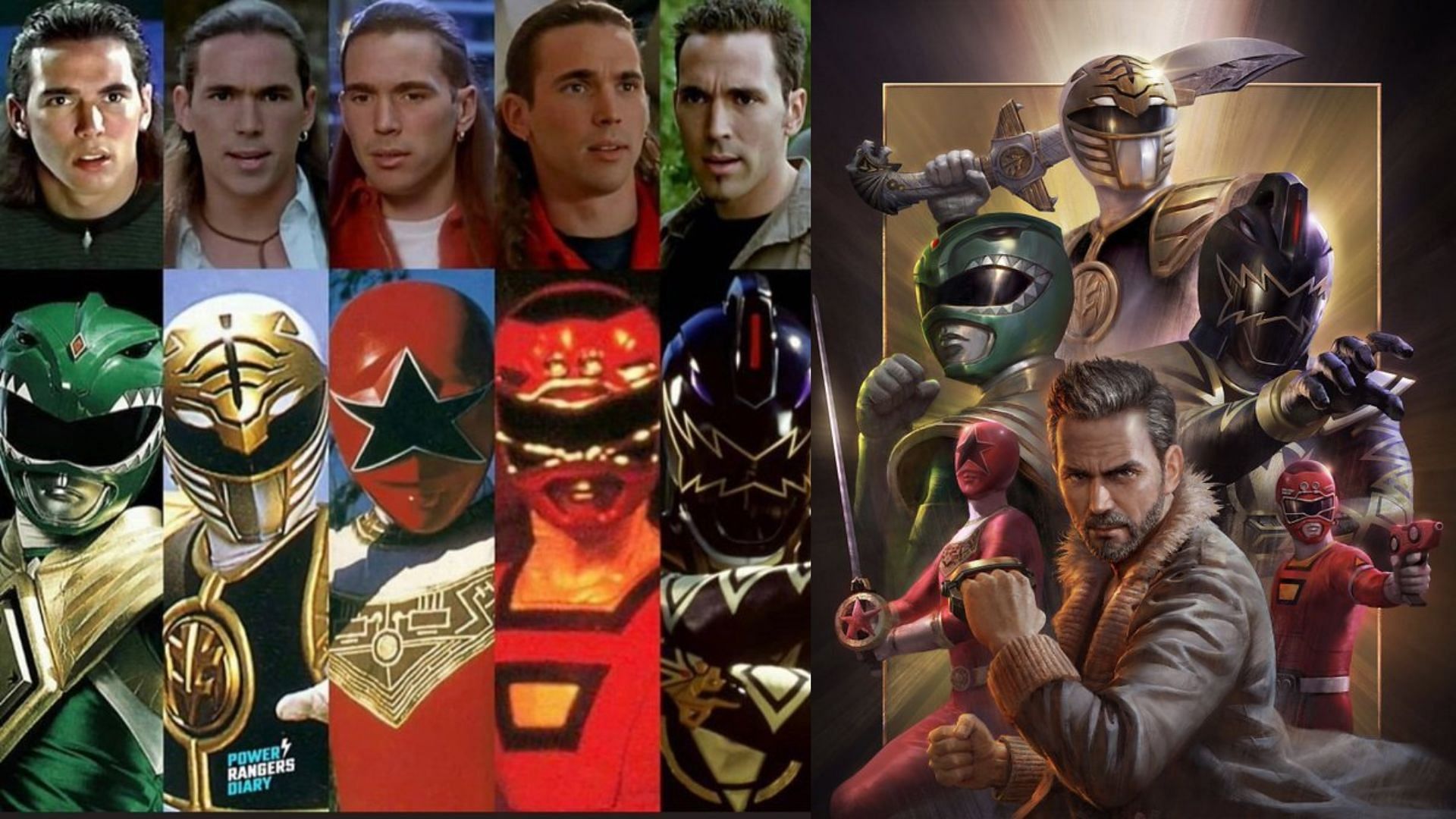 Frank played several roles in the Power Rangers franchise (image via Twitter/BritishViper)