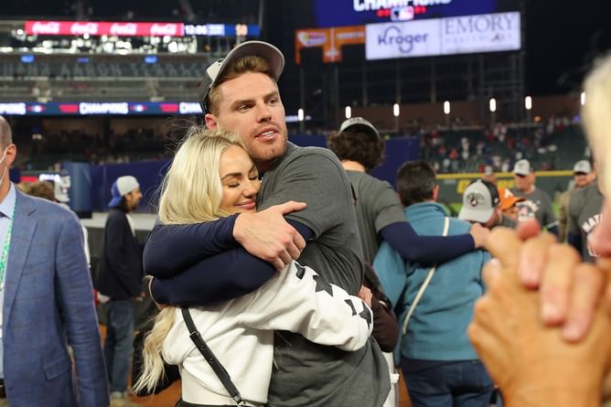 Freddie Freeman and wife Chelsea Freeman celebrate eight year anniversary, Chelsea says "I couldn’t imagine life without you"
