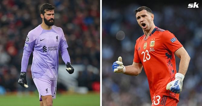 FIFA World Cup 2022: Aston Villa player snubs Argentina GK Emiliano Martinez and says Brazil GK Alisson Becker will win the Golden Glove
