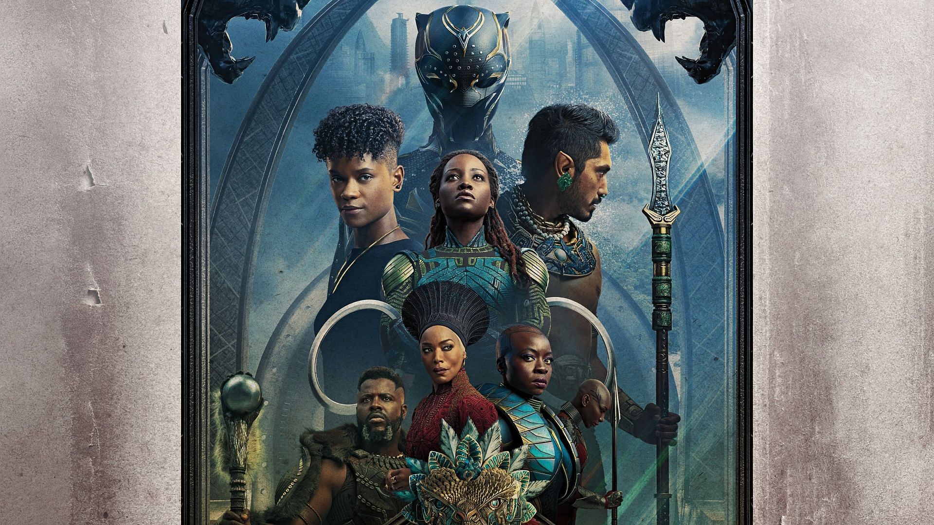 Black Panther: Wakanda Forever cast (image via Marvel)