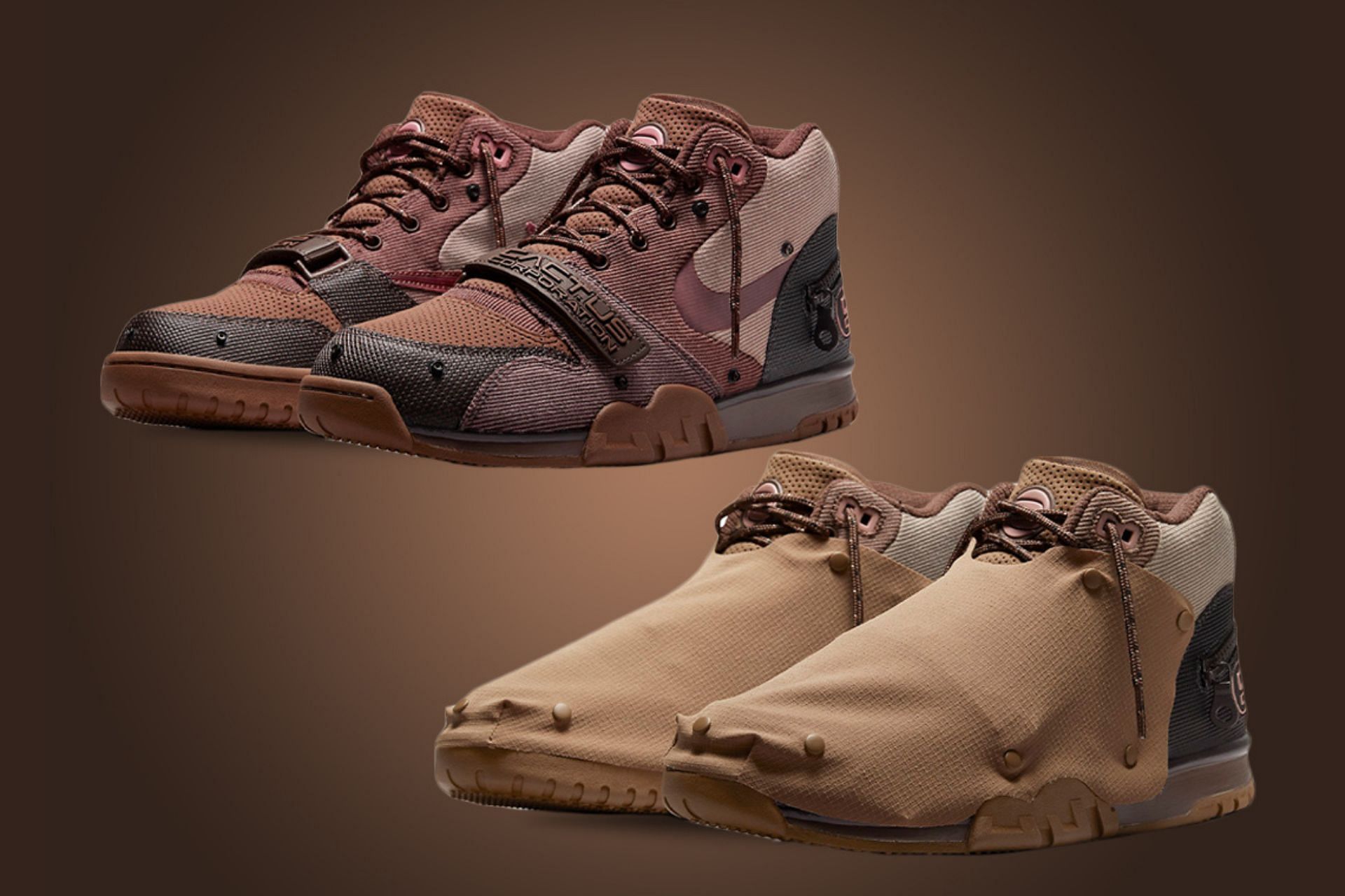 Take a closer look at the pairs (Image via Nike)