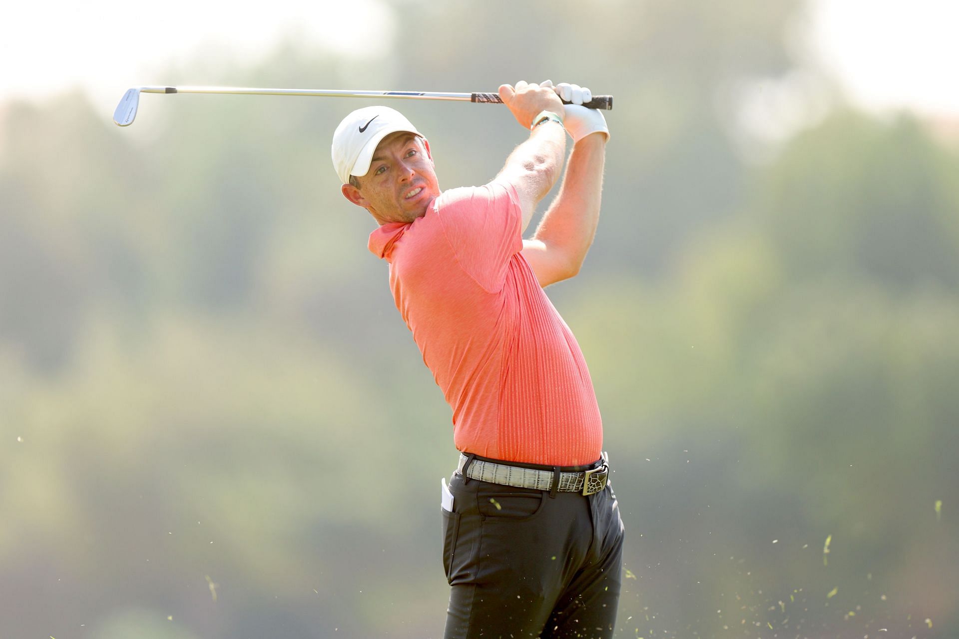 Rory McIlroy at the DP World Tour Championship - Day Three (Image via Andrew Redington/Getty Images)