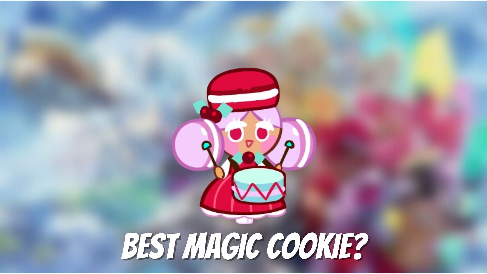 Cookie run kingdom macaron cookie