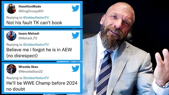 "He'll be WWE Champ before 2024 no doubt" - Wrestling fans want 5-time world champion to join forces with Triple H following a disappointing AEW run