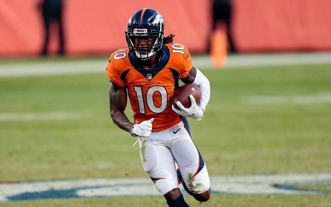 Broncos WR Jerry Jeudy blasts former teammate just seconds after thrilling  win - A to Z Sports