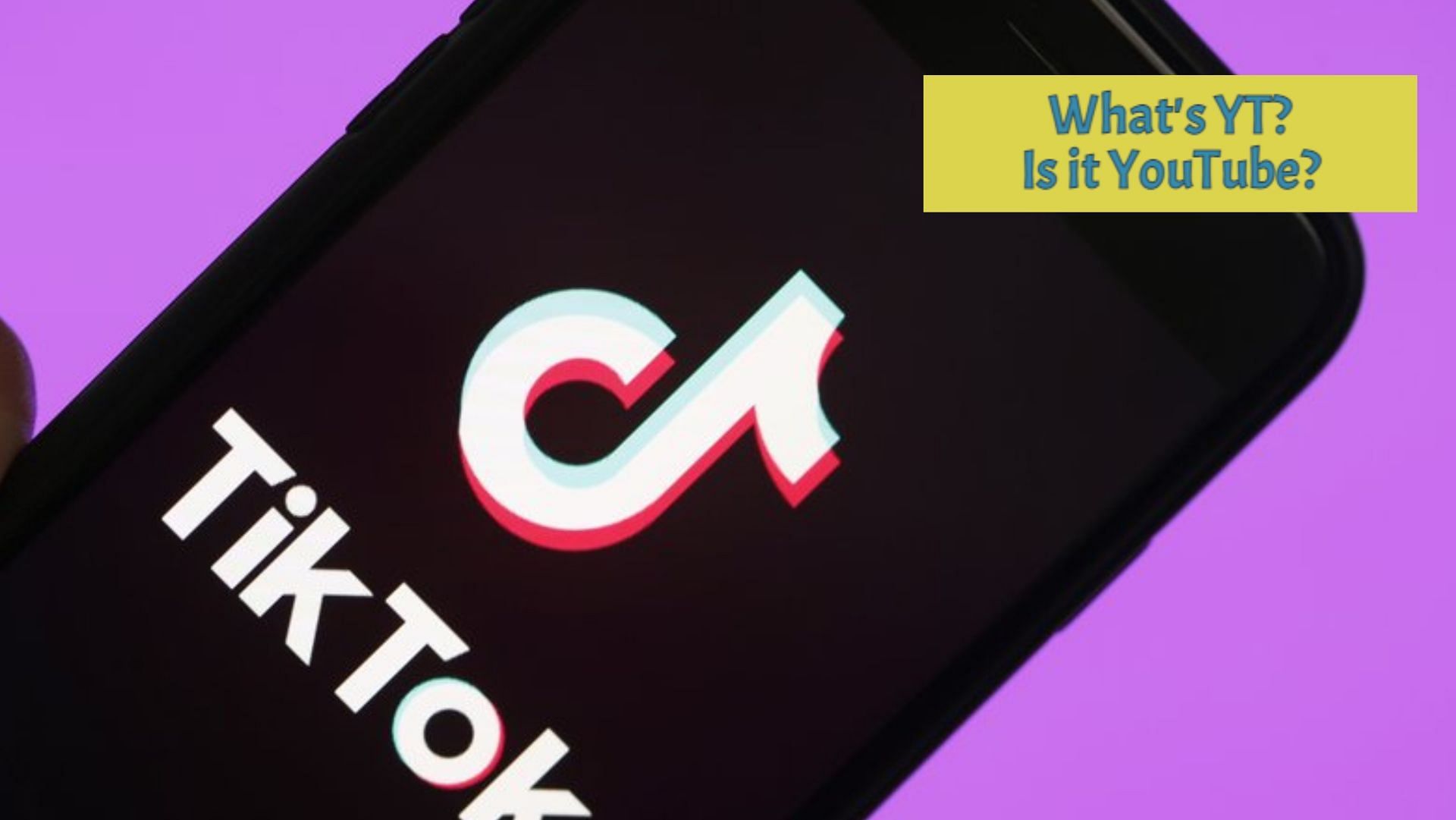 TikTok users explore the viral acronym YT. And no, it doesn