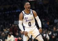 Russell Westbrook of the LA Lakers