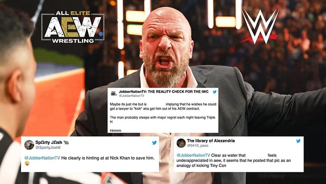 "Major regret each night leaving Triple H" - Twitter erupts with predictions about former WWE NXT Champion's departure from AEW following cryptic post