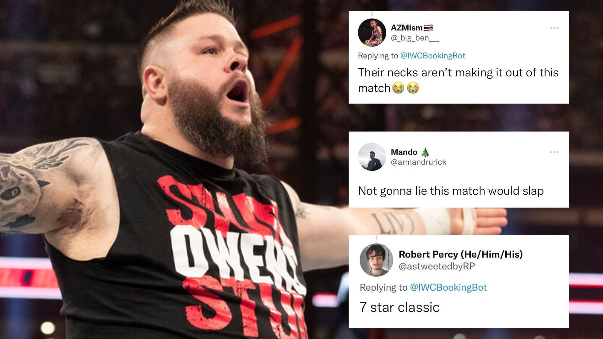 Fans want Kevin Owens to face a New Japan Pro Wrestling legend