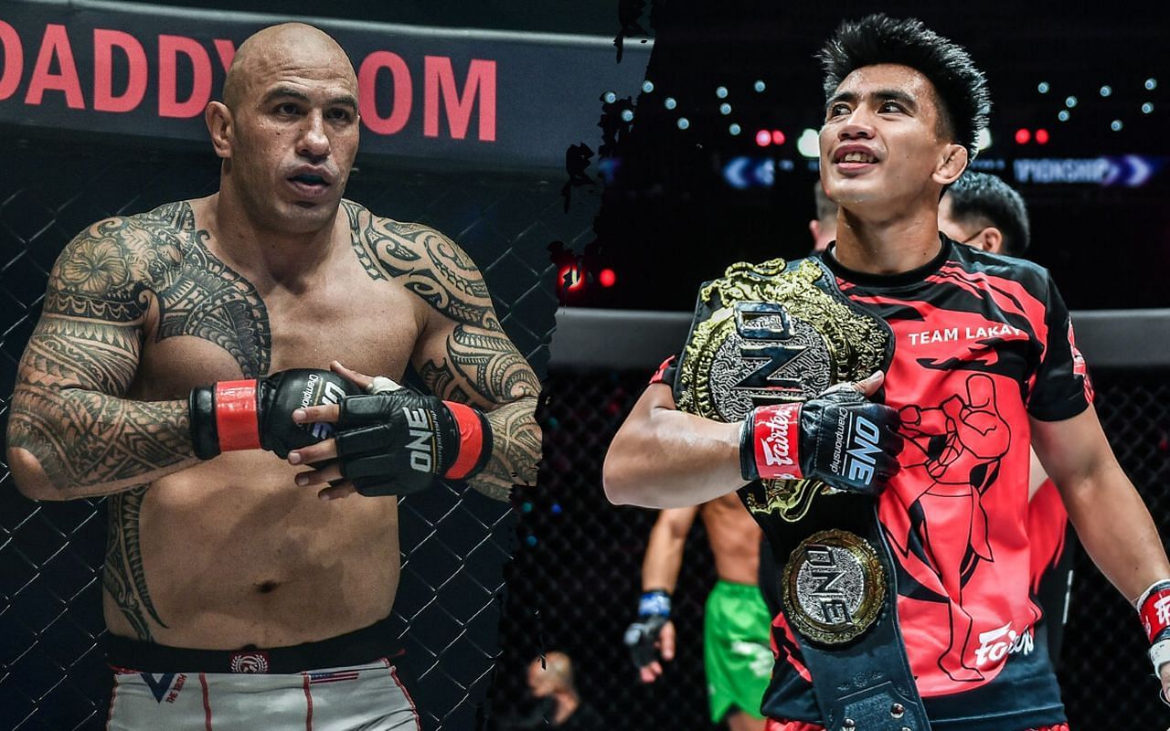 Brandon Vera (left) and Joshua Pacio (right). [Photos ONE Championship]