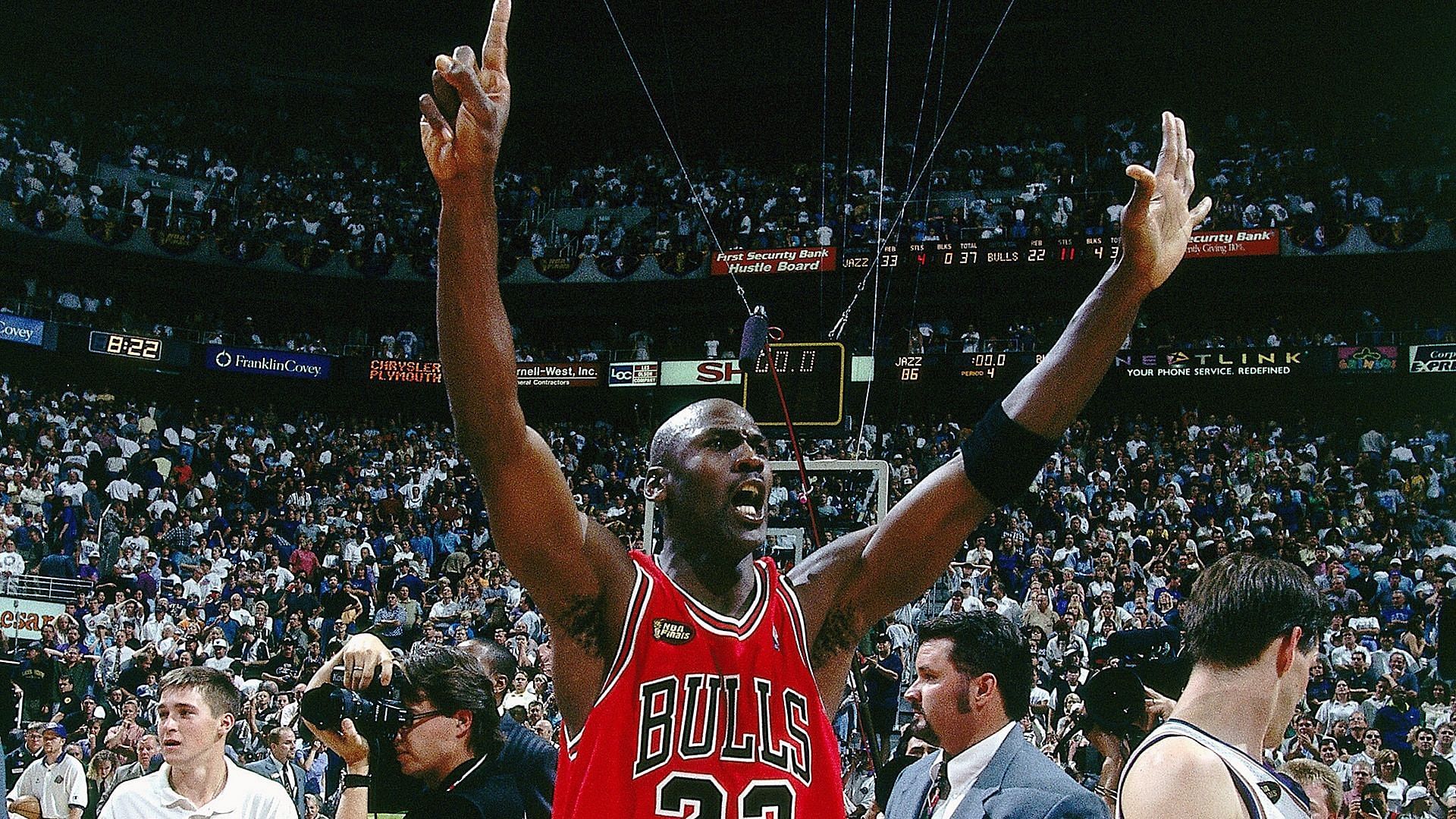 Michael Jordan at 1998 NBA Finals