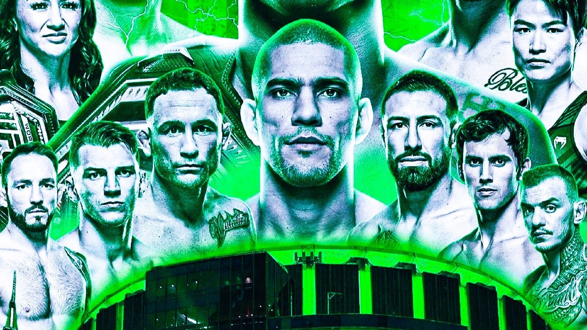 UFC 281 fan-made poster [Image via @needingart on Instagram]