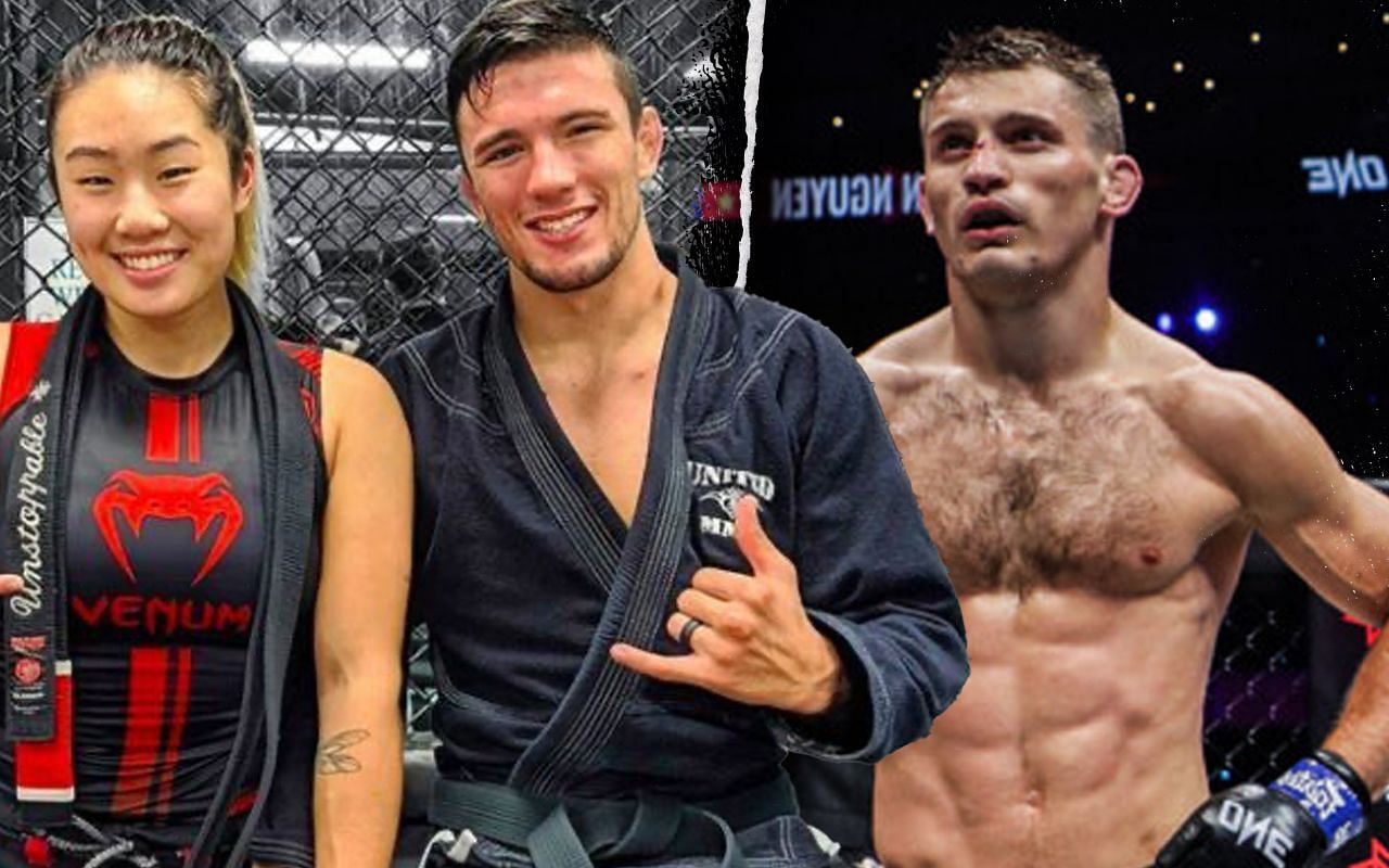 Angela Lee, Bruno Pucci, and Kirill Gorobets [Photo Credits: ONE Championship]