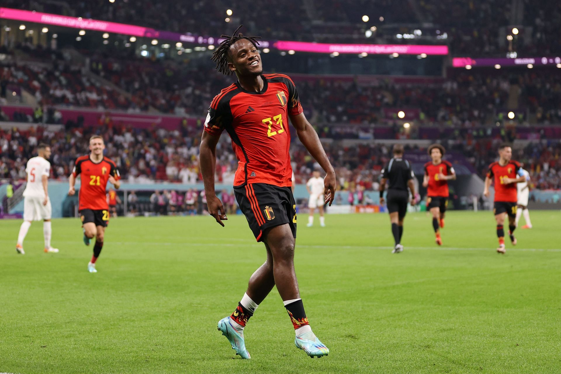 Michy Batshuayi was the match-winner for Belgium, scoring a well-taken goal