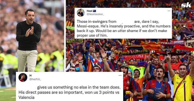 “Dare I say, Messi-esque”, “Gives us something no one else does” – Barcelona fans in awe of excellent performance from 25-year-old star in 4-2 win over Viktoria Plzen