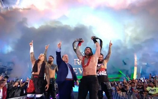 Roman Reigns और The Bloodline की तबाही में उड़े Logan Paul, Crown Jewel 2022 में जीत के बाद WWE में वर्चस्व बरकरार