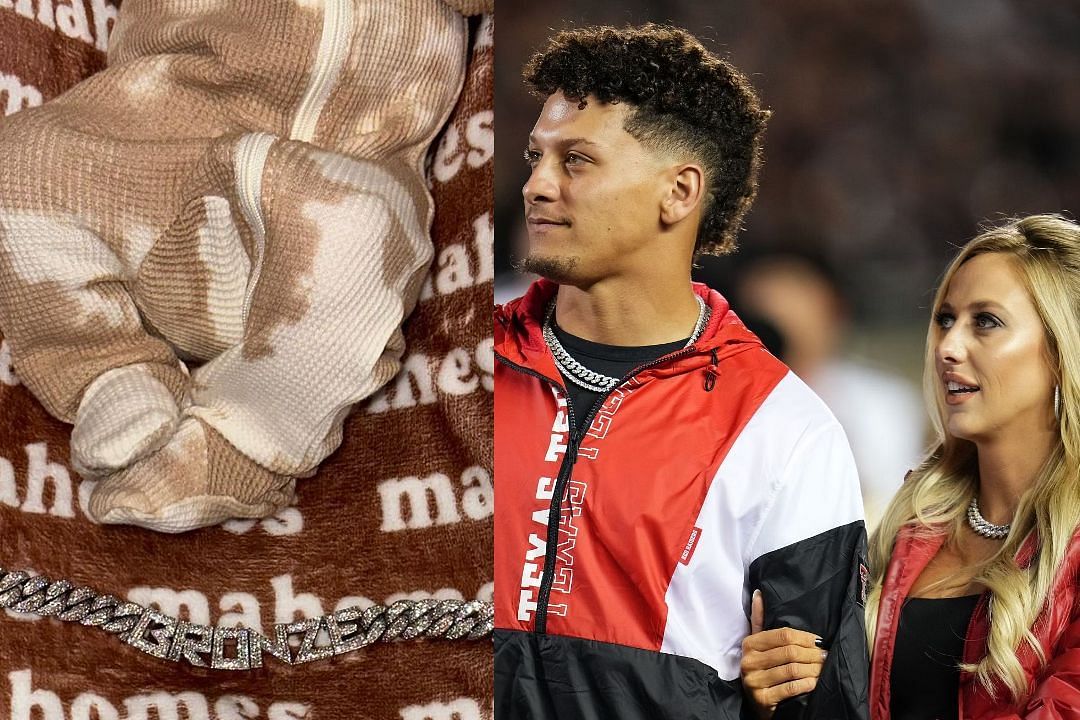 Patrick Mahomes and Wife Brittany Debut Newborn Son's Face at