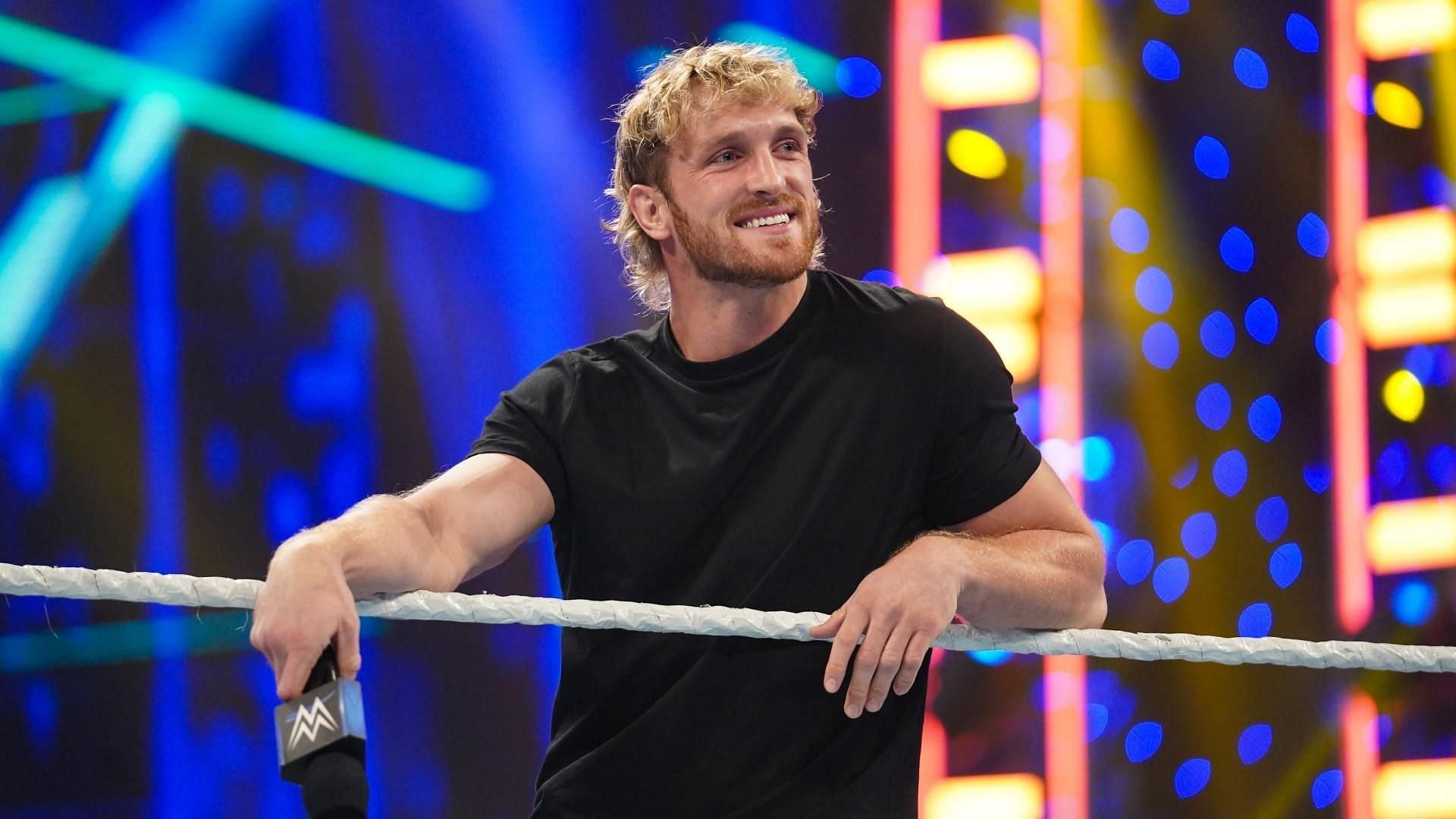 Logan Paul was in action at WWE Crown Jewel!