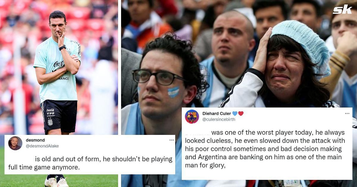 Fans unhappy with Argentina